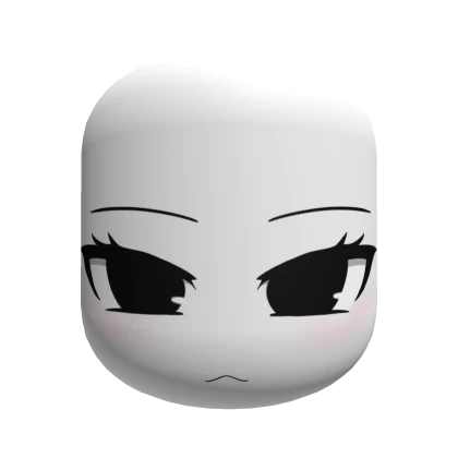 Cute Cat Mouth Anime Girl Face