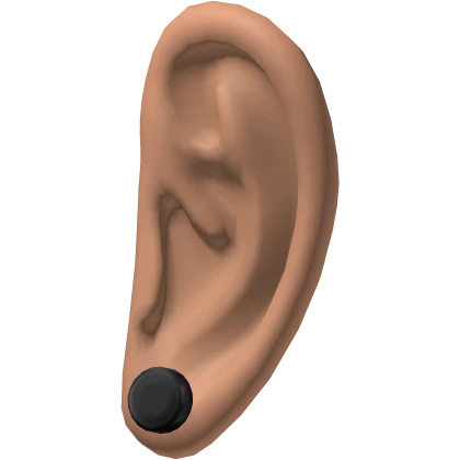 Ears w/ Black Piercing
