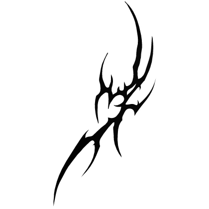 Cyber Y2K Face Tattoo