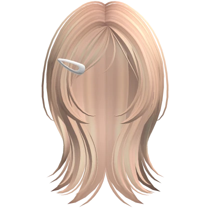 Jellyfish cut w/ clip in Blonde