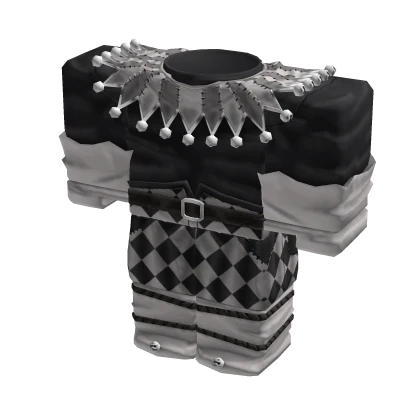 Jester Suit - Black and White