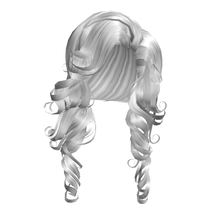 Dreamy long silky curls [white]