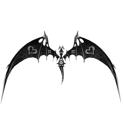 Black Heart Dragon Stalker Wings
