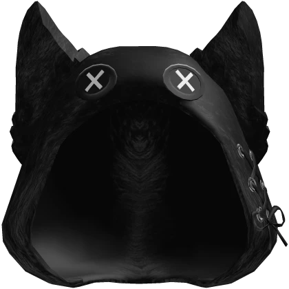 Black Scene Cat Hood