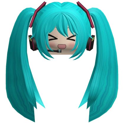Happy Miku Head