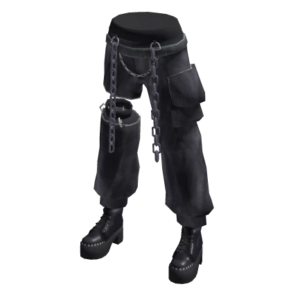 Goth Boots and Ripped Cargos and Chains