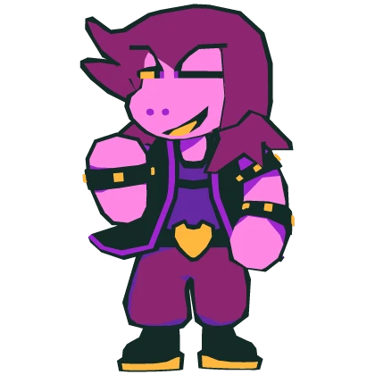 Susie (Dark World) Shoulder Pal - DELTARUNE