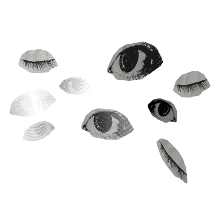 blinking eyes