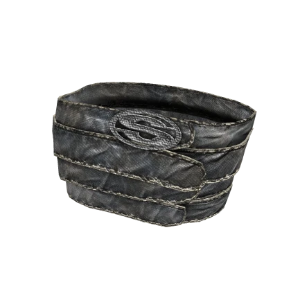 y2k ☆ washed denim belt top