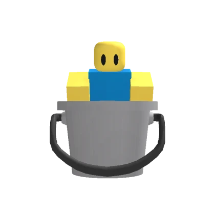 Animated Noob In Bucket