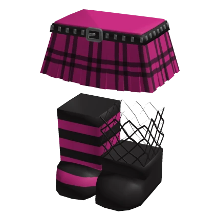 Scene Kids Y2K Mini Skirt