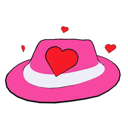 Valentines Fedora