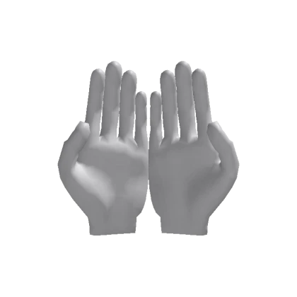 Recolorable Hands Head