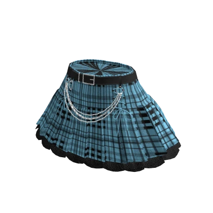 ♾️ Baby blue goth skirt