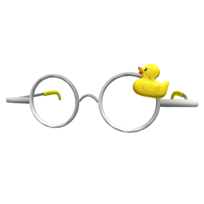 Simple Duckie Circle Glasses