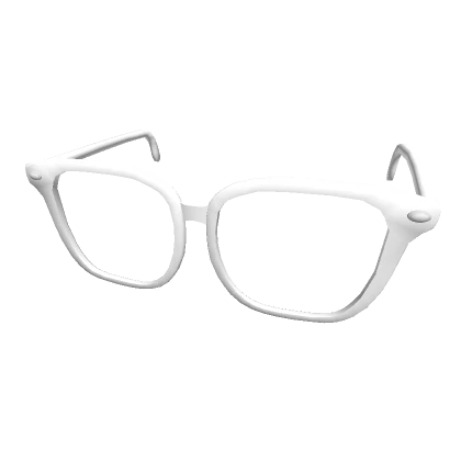 White Influencer Glasses