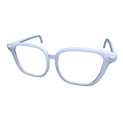 Light Blue Influencer Glasses