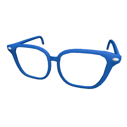 Blue Influencer Glasses