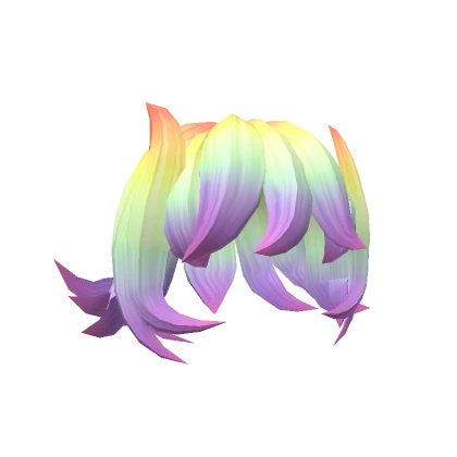 Pastel Rainbow Dragon Hair