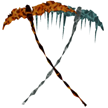 Fire and Ice Scythe