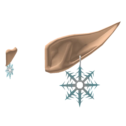 Holiday Snowflake Elf Ears