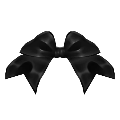 Glamorous Head Bow Black