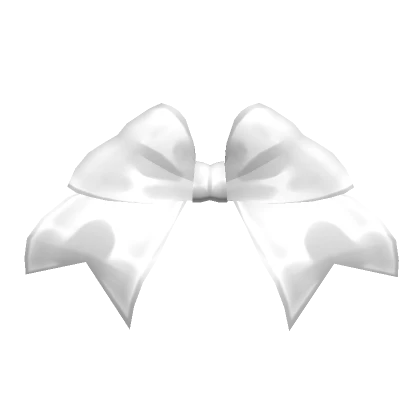 Glamorous Head Bow White