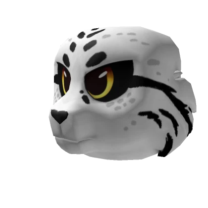 Monochrome Demon Lynx Head