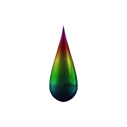 Rainbow Teardrop