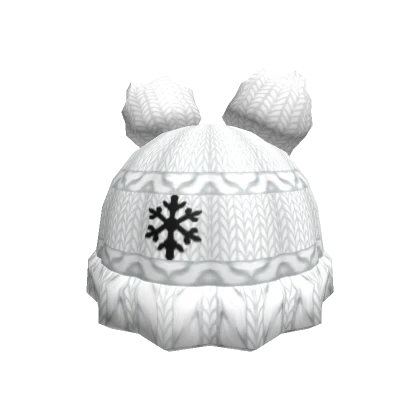 White Winter Beanie