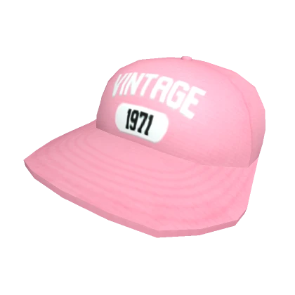 Vintage Pink Hat