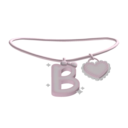 B Initial Necklace