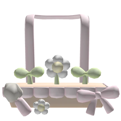 cute gardening flower tray 3.0 (girl)