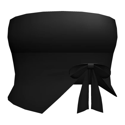 ♡ black summer dress top w bow