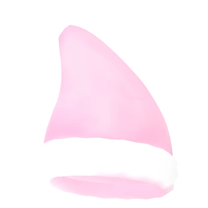 Glowing Pink Christmas Santa Hat