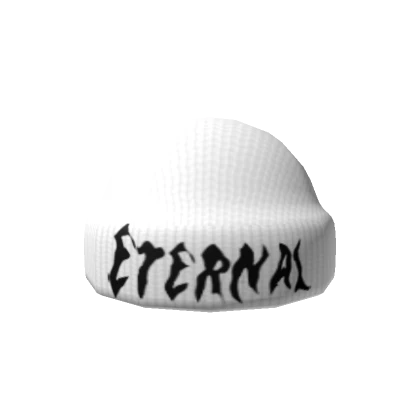 White Eternal Beanie