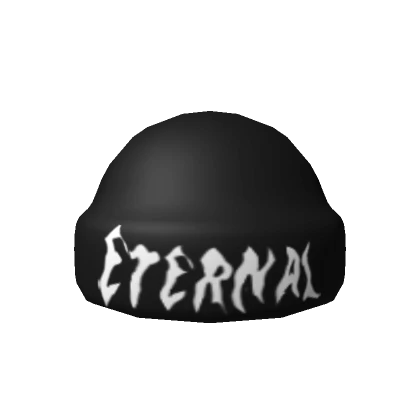 Black Eternal Beanie