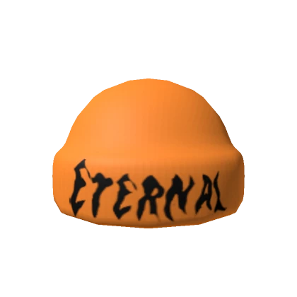 Orange Eternal Beanie