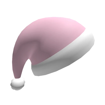 Big Pink Santa Hat Side Ways