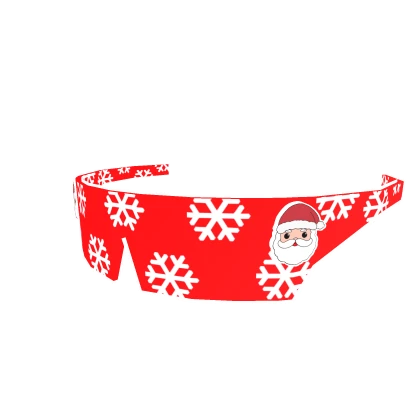 Santa Christmas Glasses