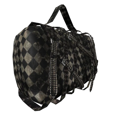 Checkered Duffel Bag