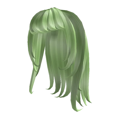 Swirled Star Hair in Fairy Green 