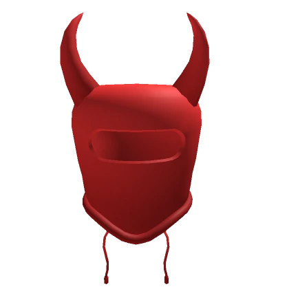 Red Devil Ski Mask Hoodie 