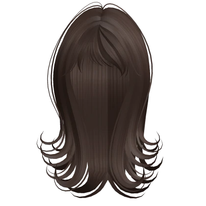 iconic long sweet swirly hairstyle brown