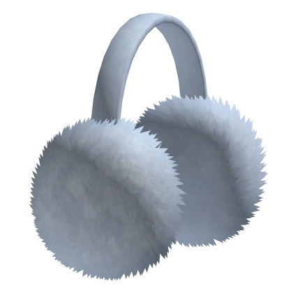 Pastel Blue Fur Earmuffs