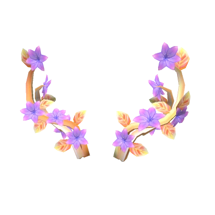 Purple Gold Lotus Antlers