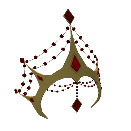 [PBR] Golden red royal crown 