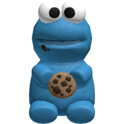 Cute Hungry Cookie Monster Trendy Preppy Kawaii