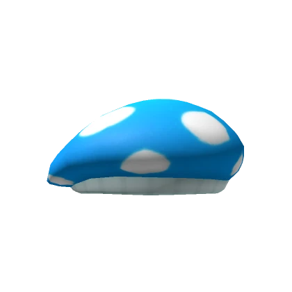 Light Blue Mushroom Beret