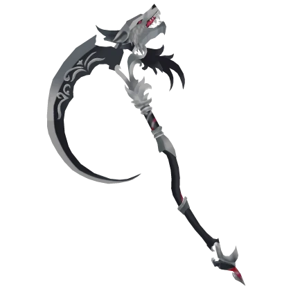 Steel Dragon Scythe Of Crimson's Wrath